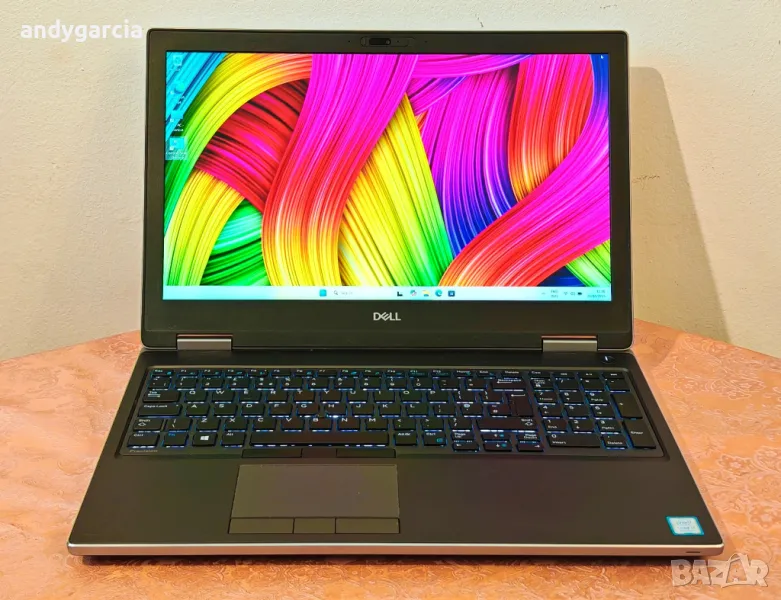 4K UltraHD 100% Adobe/Intel Core i7-9850H/16GB RAM/512GB SSD/NVidia Quadro Т1000/Dell Precision 7540, снимка 1