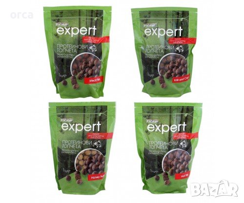 Протеинови топчета - бързоразтворими FilStar Expert 1 kg., снимка 1