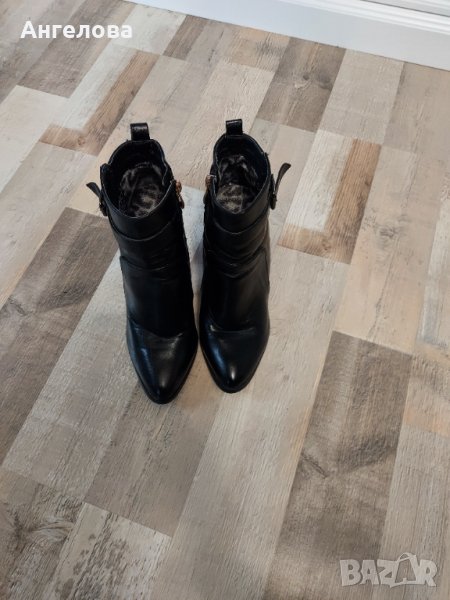 Елегантни кожени боти, снимка 1