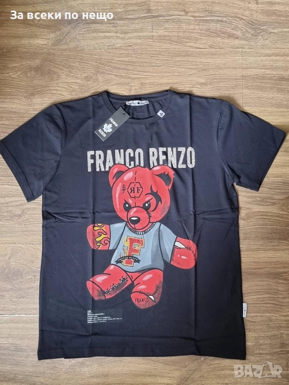 Franco Renzo Мъжка Тениска👕Мъжка Блуза С Къс Ръкав Код SV-2, снимка 1