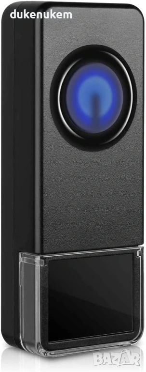 Безжичен бутон за звънец, трансмитер за външен монтаж (без приемник), снимка 1