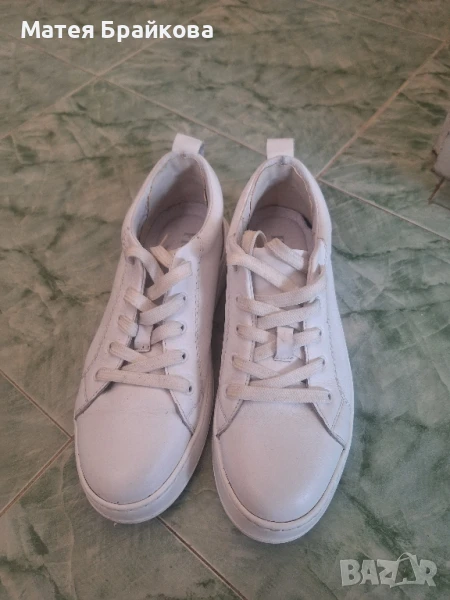 ежедневни бели обувки , снимка 1