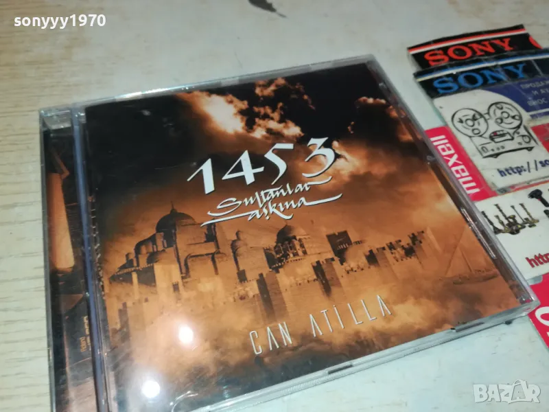 1453 CAN ATILLA Sultanlar Askina-ORIGINAL CD-ВНОС GERMANY 2702251822, снимка 1
