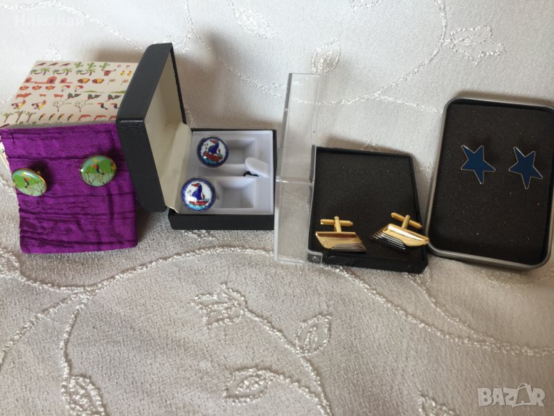 Бутонели, копчета за ръкави/ ръкавели, лот, нови, за официални случаи, ежедневно носене или колекция, снимка 1