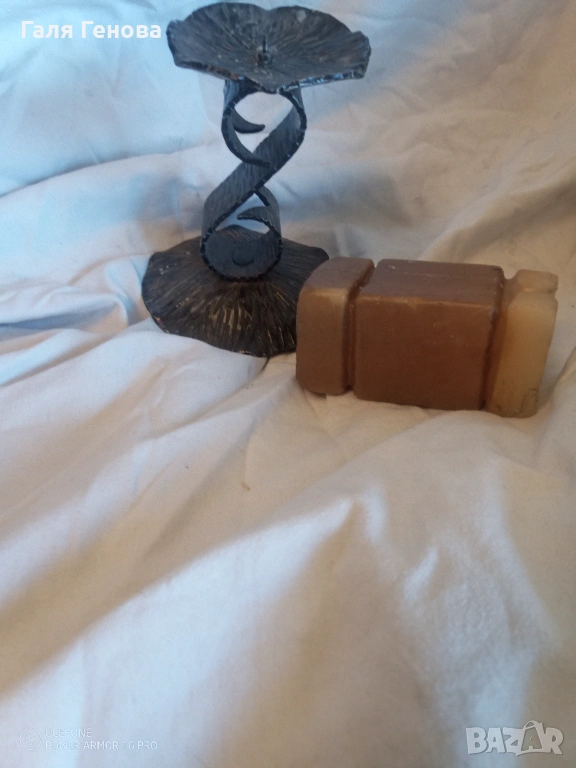 Свещник ковано желязо, снимка 1