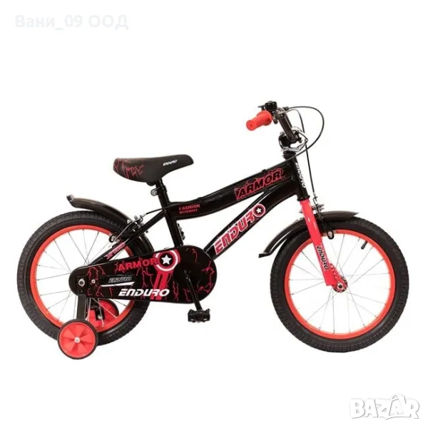 16" Детски велосипед с помощни колела, снимка 1