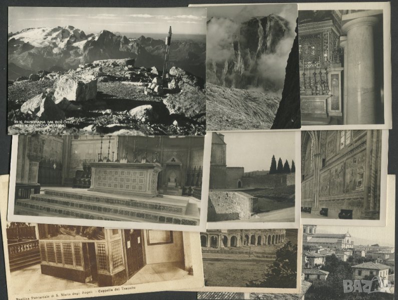 Италия 1900-65г. - 9 чисти картички , снимка 1