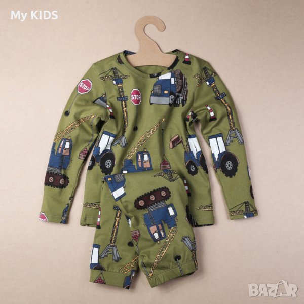 детска пижама комплект Lindex 98 3-4 104 4-5 110 5-6 116 6-7 122 7-8, снимка 1