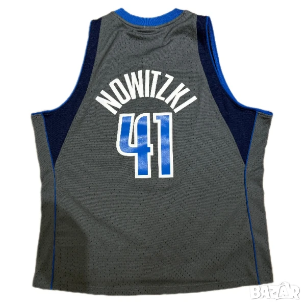 Оригинален мъжки потник Mitchell & Ness x Dirk Nowitzki x Dallas Mavericks | XXL , снимка 1