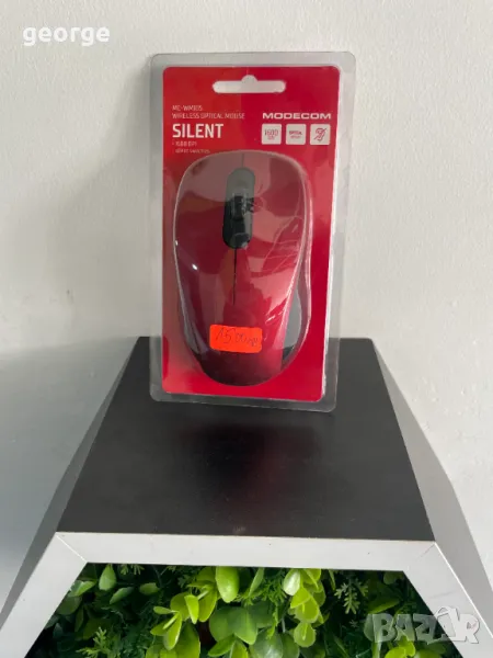 Мишка MODECOM MC-WM10S WLESS RED - нова, снимка 1