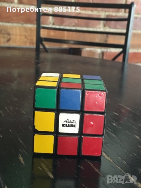 Старо истинско Рубик кубче, снимка 1