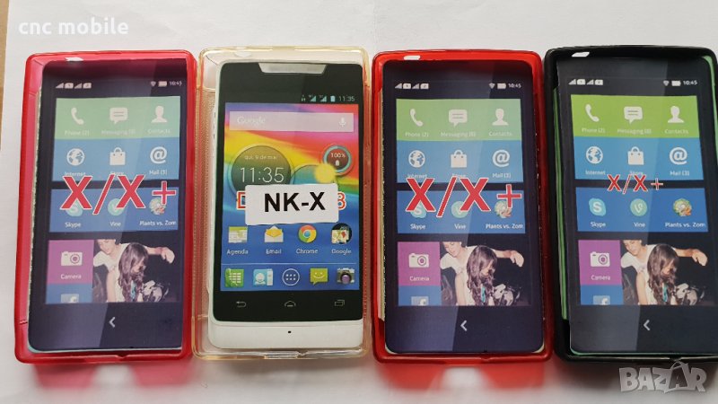 Nokia X - Nokia RM-980 калъф силиконов гръб case , снимка 1