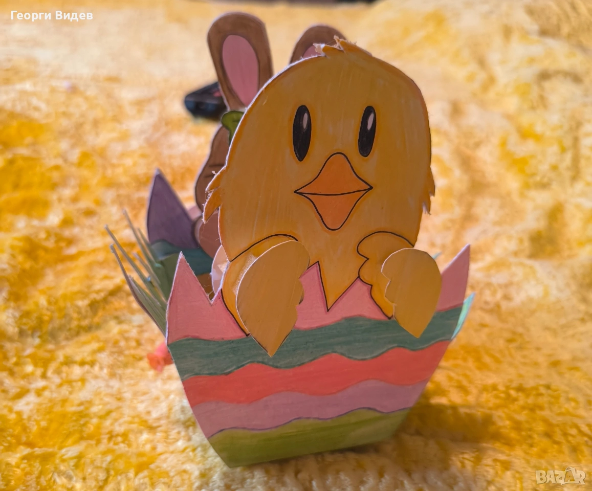 Ръчно направени Великденски кошнички, снимка 1