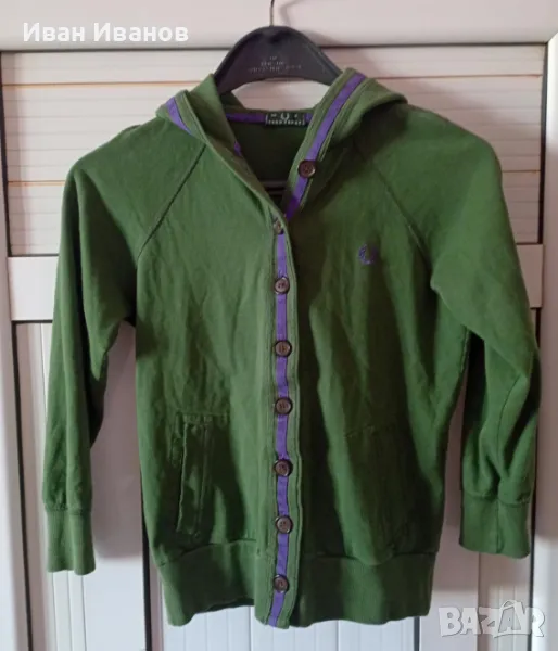 Оригинално дамско горнище Fred Perry, снимка 1