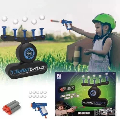 Игра с пистолети и плаващи мишени, снимка 1