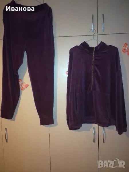 дамски комплект плюш, снимка 1