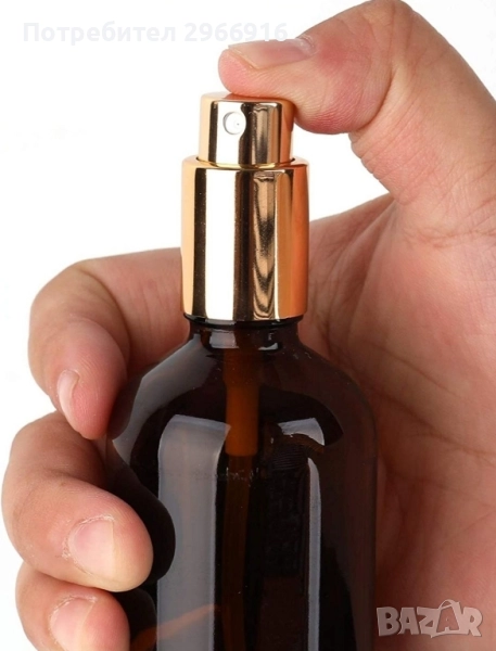 Продавам стъклени спрей шишенца, 100мл, 100мл, снимка 1
