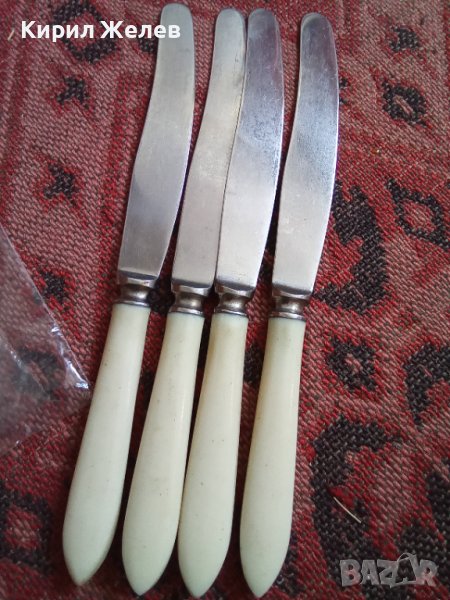 4 Ножчета стари СССР неръждавейка Кухненски ножчета за Масло 31956, снимка 1