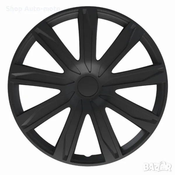 Тасове за джанти Automat, 15", Reiz, 4бр, Черен, снимка 1