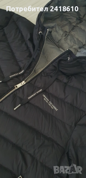 Armani Exchange A/X Mens Down Jacket Size XL НОВО! ОРИГИНАЛ! Мъжко Пухено Яке!, снимка 1