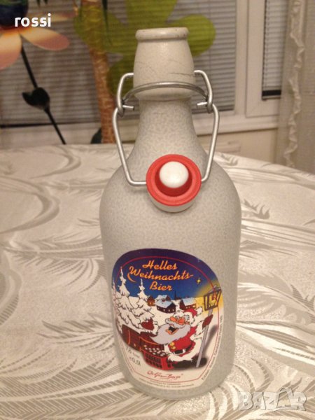 Немско старинно Коледно шише 0,5 л. ново, снимка 1