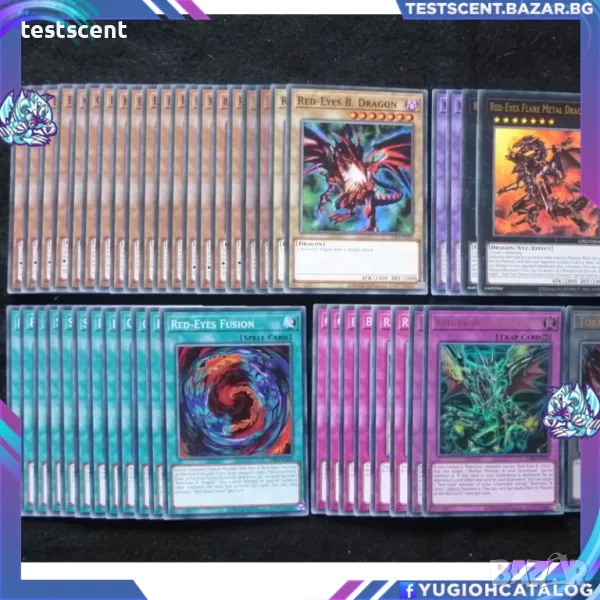 Готово тесте Yu-Gi-Oh! Red-Eyes Black Dragon Deck - Deluxe, снимка 1