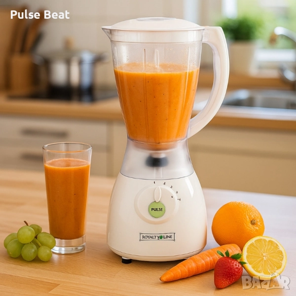 Блендер с приставка за мелница Royalty Line SM-400P.2, снимка 1