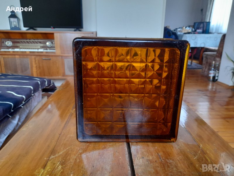 Стара стъклена тухла, снимка 1