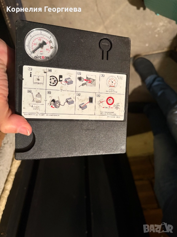Компресор за гуми, 150 W, снимка 1
