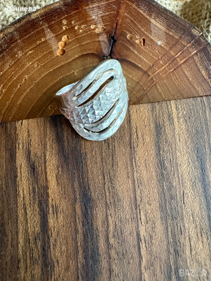 Сребърен пръстен, снимка 1