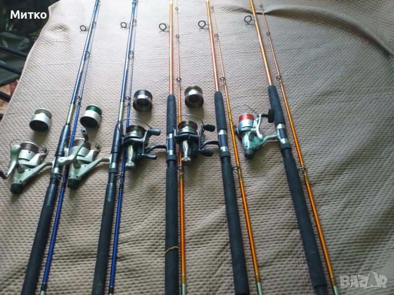 Комплекти силови пръчки 2,70м с макари, снимка 1