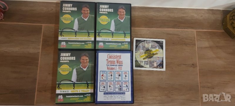 DVD дискове за професионален Тенис серия Джими Конърс Olivier Bourquin, снимка 1
