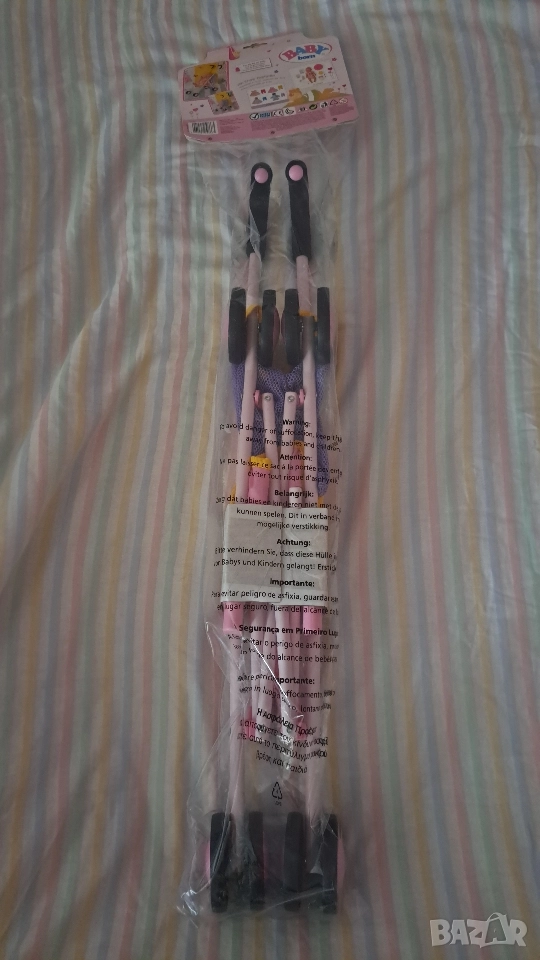 Чисто нова количка на Baby born, снимка 1