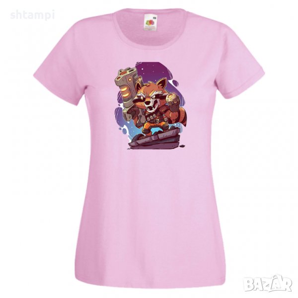 Дамска тениска Marvel Rocket Racoon 2 Игра,Изненада,Подарък,Геймър,, снимка 1