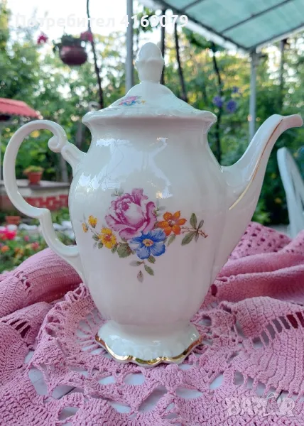 Чайник Karlskrona, антикварен, снимка 1