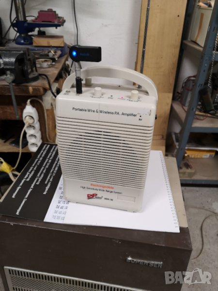 Wi-Fi Усилвател 10 вата с акумулатор, снимка 1