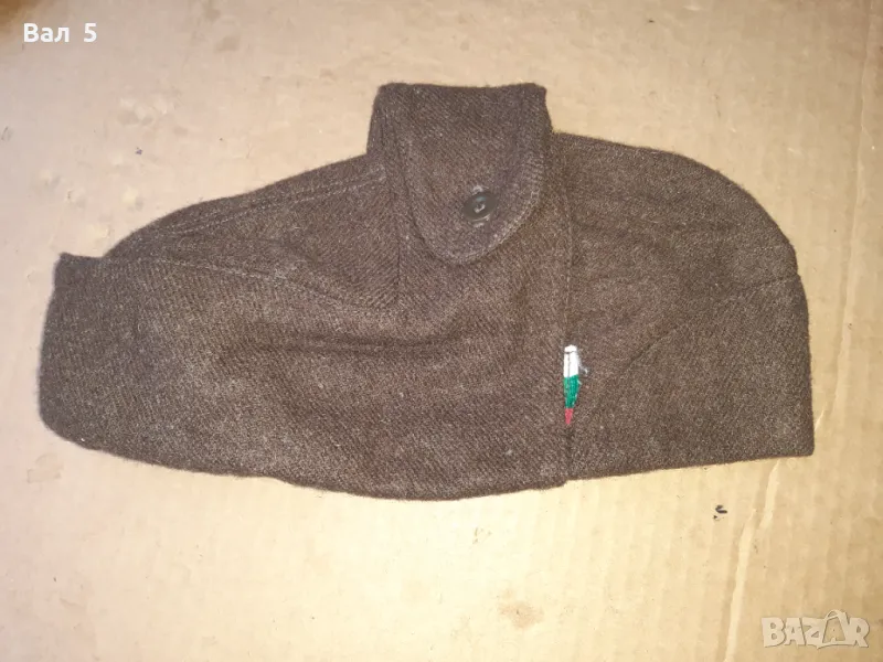 Стара зимна военна шапка , кепе , униформа БНА , НРБ, снимка 1