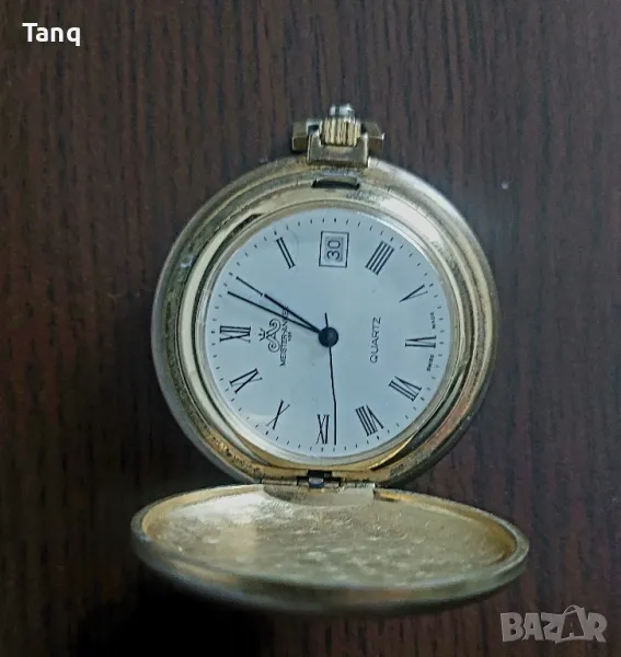 Джобен часовник златист цвят , снимка 1