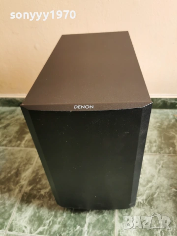 DENON S-102 POWERED SUBWOOFER-ВНОС SWISS 3001260718, снимка 6 - Тонколони - 53278569