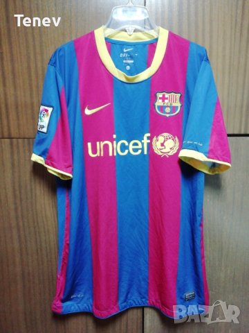 Barcelona Lionel Messi Nike 2010/2011 оригинална тениска фланелка Барселона Меси размер L, снимка 2 - Тениски - 42915842