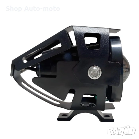LED фар за мотор Automat-с лупа, 30W, 12V, RGB, 1бр, снимка 6 - Аксесоари и консумативи - 53953022