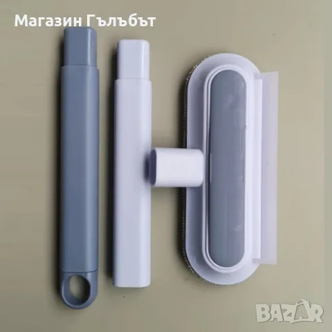4в1 многофункционална четка за почистване/ Включва сменящи се глави, снимка 8 - Мопове, кофи, четки и метли - 56144297