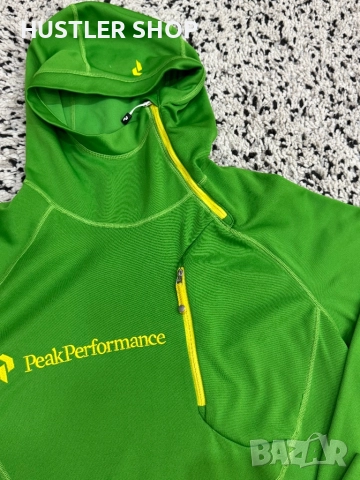 Мъжки суитшърт PEAK PERFORMANCE. Размер S, снимка 3 - Спортни дрехи, екипи - 52855258