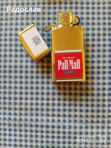 стара запалка Rothmans Pall Mall, снимка 8 - Запалки - 54325828