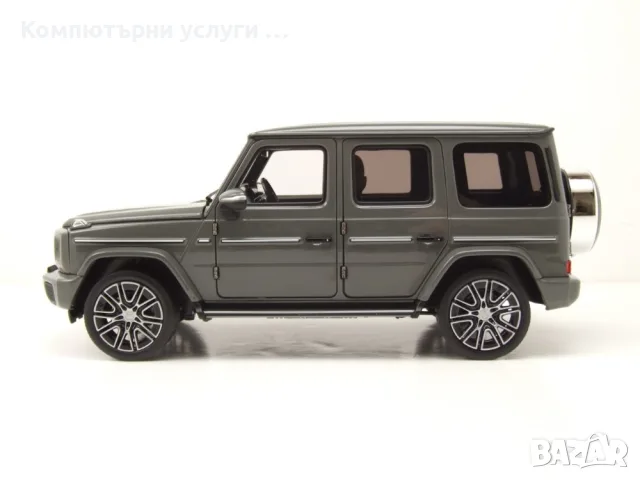 Mercedes-Benz G-Klasse G-Modell 2024 - мащаб 1:18 на Norev моделът е нов в кутия, снимка 5 - Колекции - 56193013