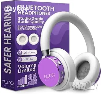Детски Bluetooth слушалки Puro Sound Labs BT2200 Plus – Ограничение на силата на звука 85dB