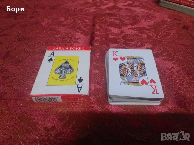 BARAJA PÓKER испански карти, снимка 1 - Карти за игра - 30038641