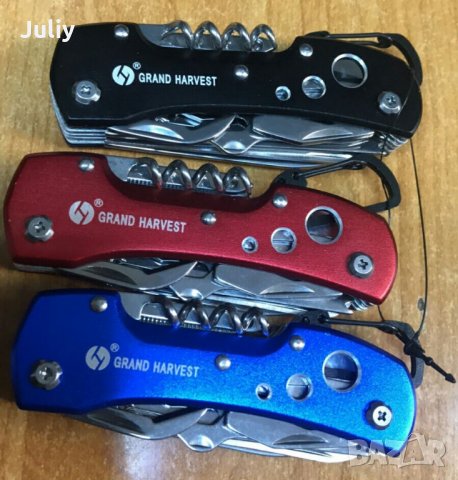 Туристически многофункционален нож Bulgaria / Grand Harvest, снимка 2 - Ножове - 16845126