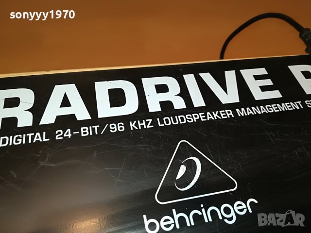 behringer dcx2496 1006221143, снимка 4 - Ресийвъри, усилватели, смесителни пултове - 37040132
