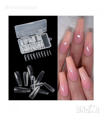 3188 Удължители за нокти, 100 бр,, снимка 4 - Продукти за маникюр - 34236369